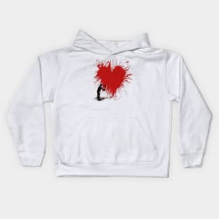 Banksy's Secret Admirer Kids Hoodie